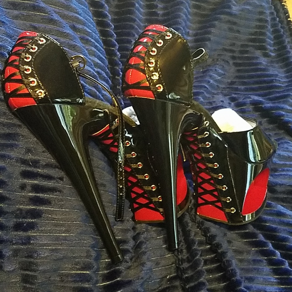 Moon Platform Heels